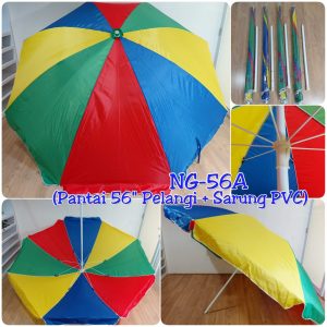 NAGOYA ^ NG-60A ' PAYUNG PANTAI 60" PELANGI